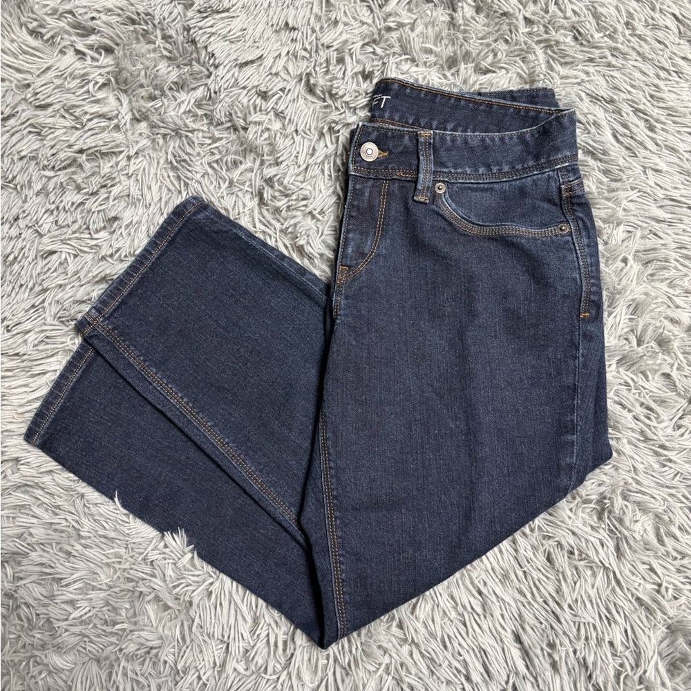 Y2K LOFT Blue Denim “Curvy Crop” Jeans